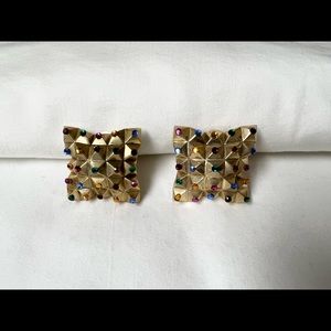 Bijoux Vintage gold earrings